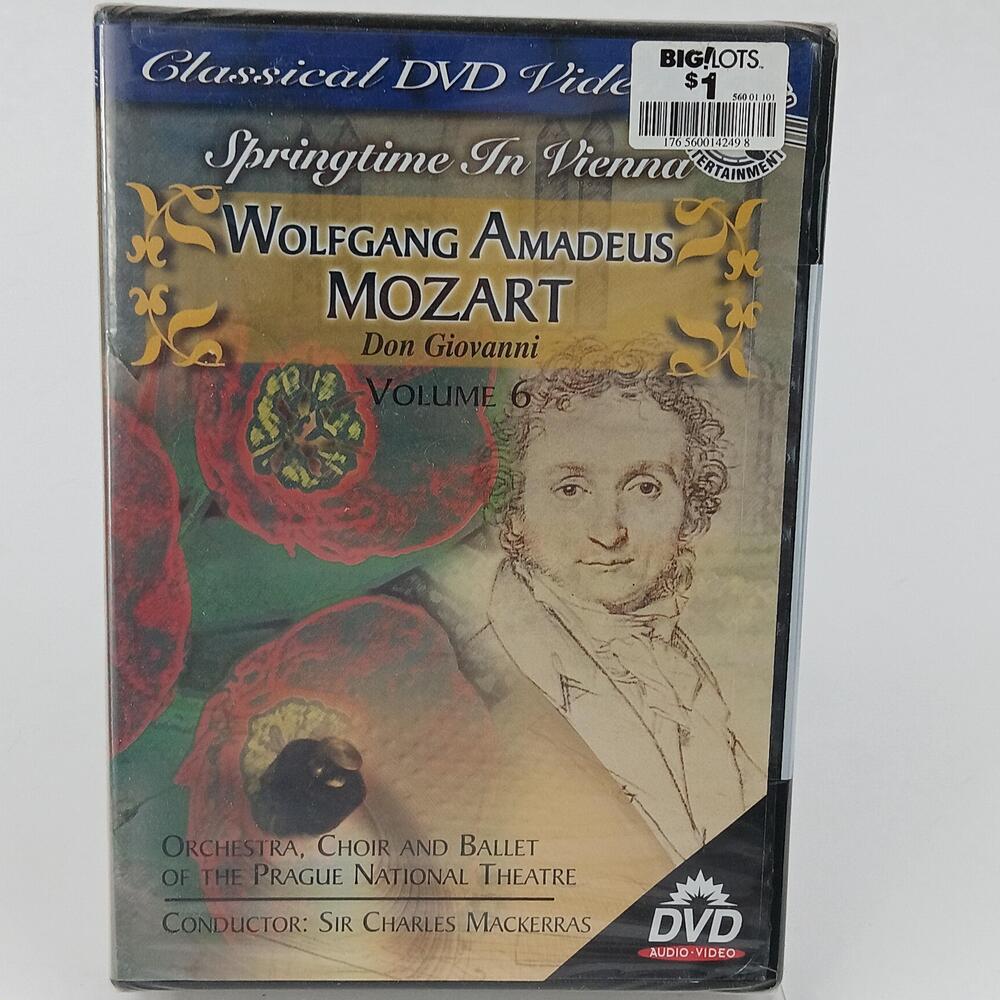 Mozart Don Giovanni Springtime In Vienna Volume 6 DVD Opera Sterling Prague
